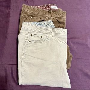 Junior’s SO Flared Corduroy Pants, Lot of 2, VGUC, 16/17